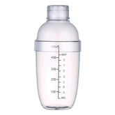 Transparent PC Resin Milk Tea Cocktail Drink Shaker Bar Tool 500cc